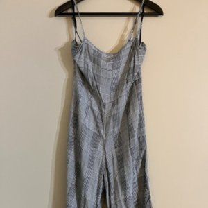 Plaid jumpsuit